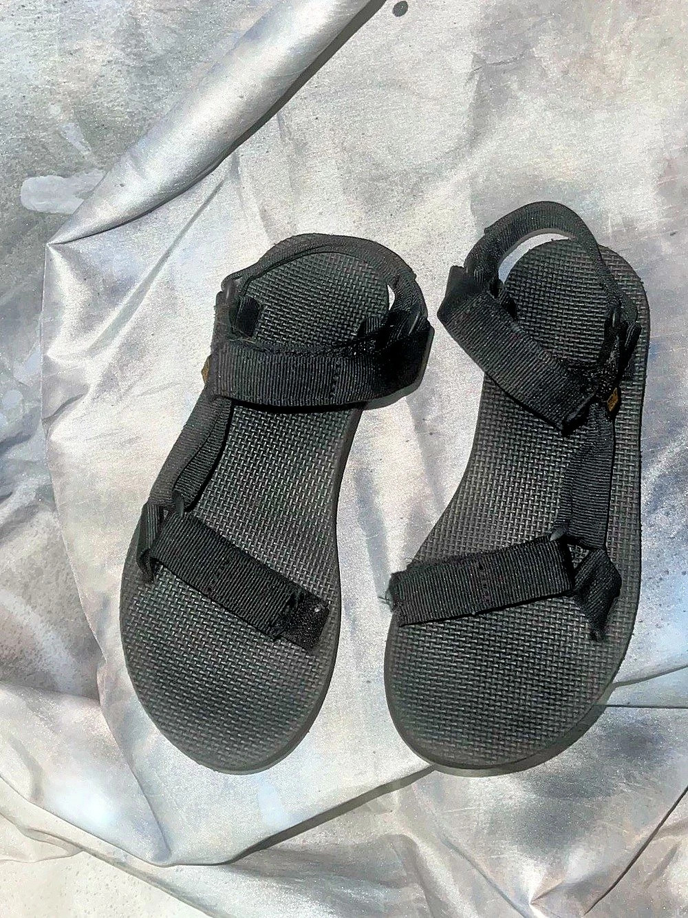 Teva Flatform Universal Black Sport Sandals